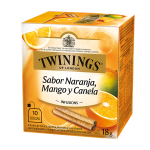 Twinings® Naranja, Mango y canela